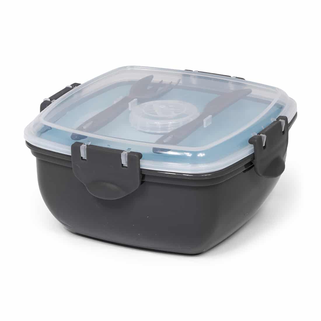 Lunchbox met koelelement inclusief mes en vork Yipp & Co
