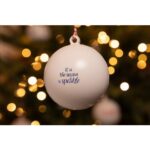 Duurzame Matte Kerstbal van Gerecycled Kunststof - Image 6