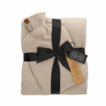 Warme Giftset Boucle plaid en kruik JENS Living