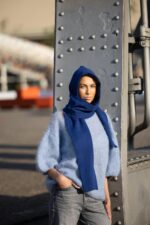 Hooded scarf - sjaal met capuchon sfeer - Yipp & Co