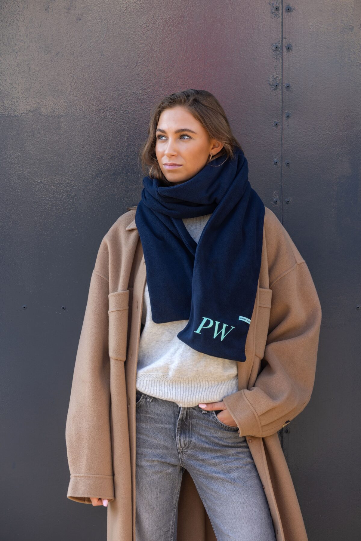 Hooded scarf - sjaal met capuchon sfeer - Yipp & Co