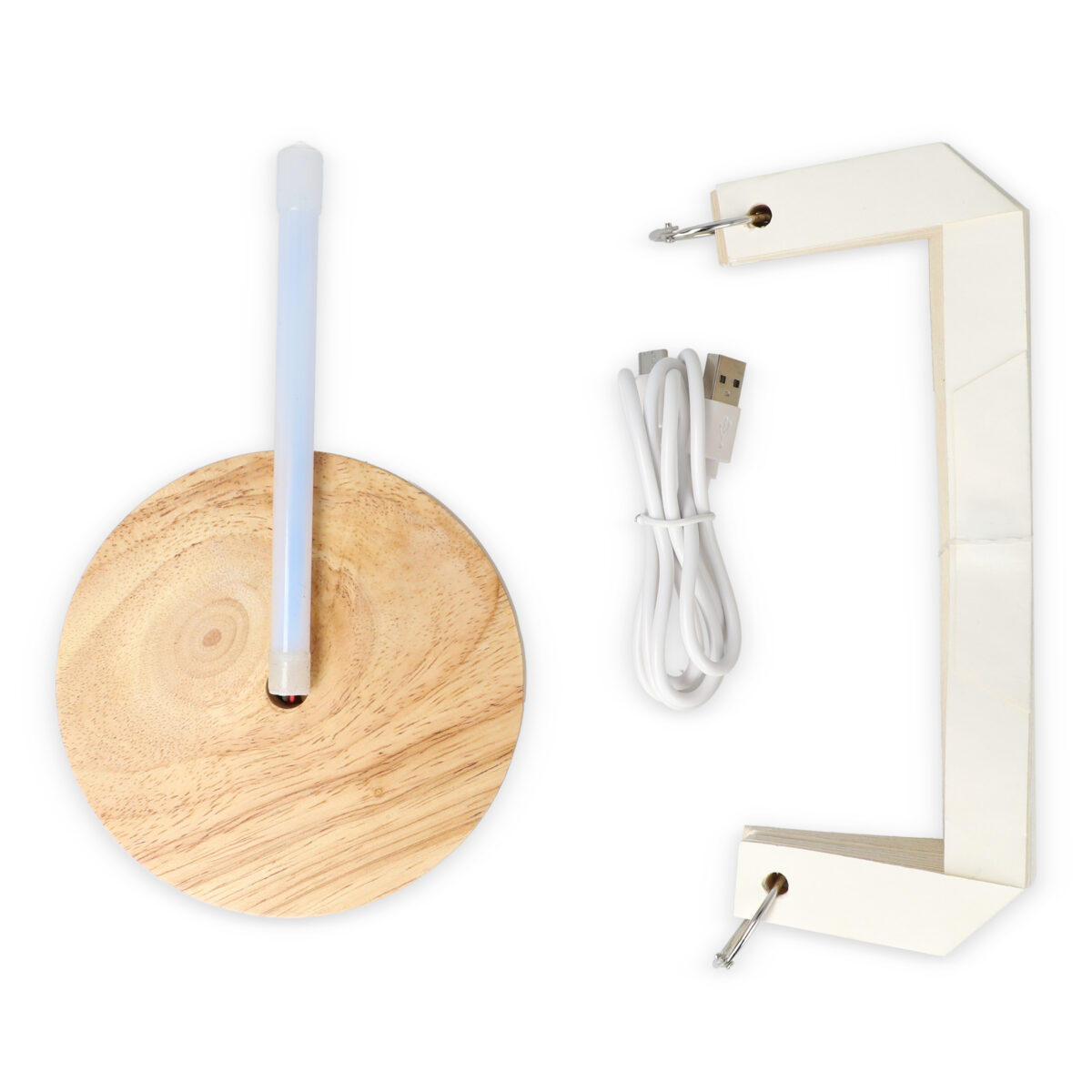 Coollux vouwbare papieren ledlamp - Afbeelding 4