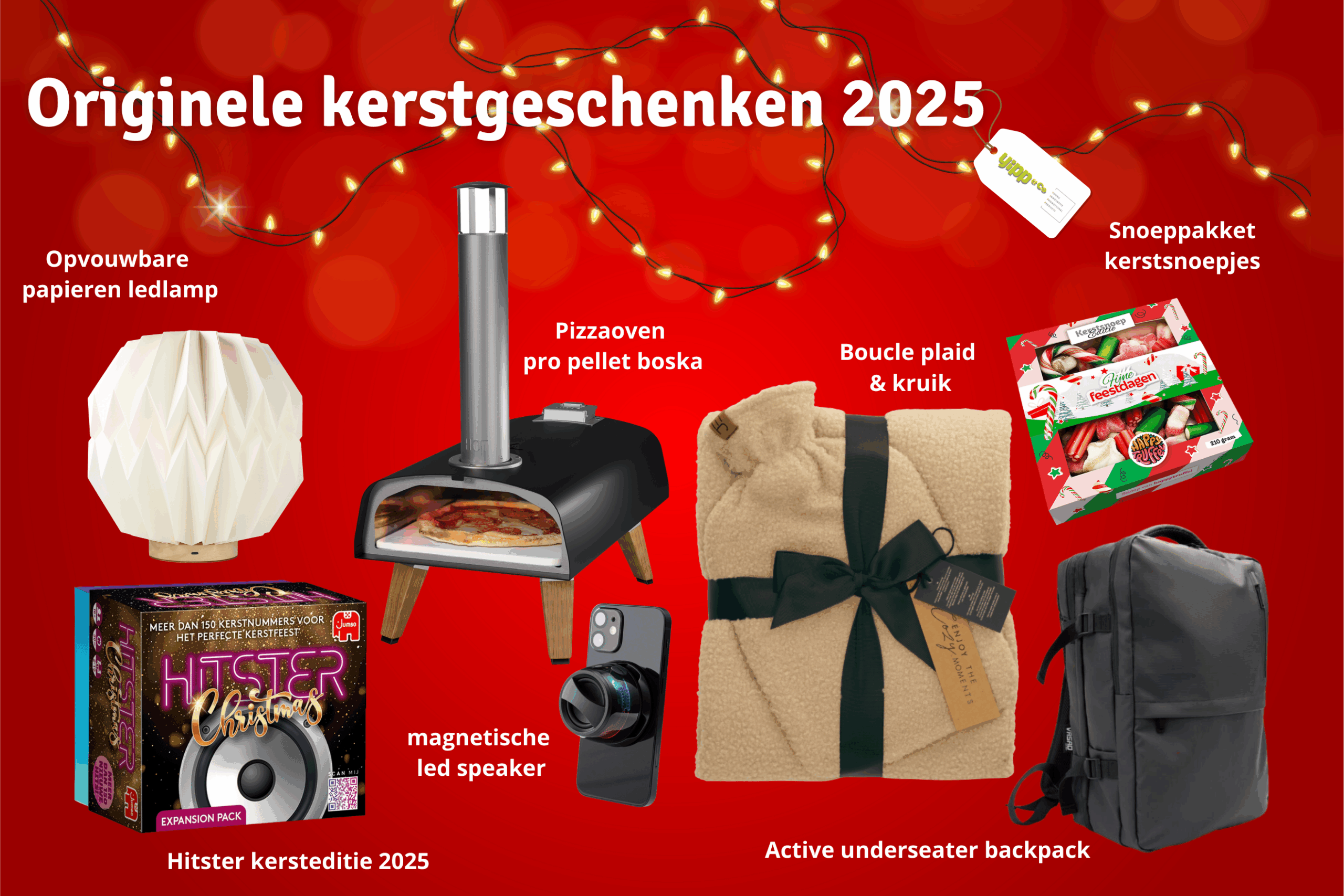 Originele kerstgeschenken 2025 - Yipp en co