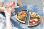 Sharing serveerplank uit acacia met magneten - Afbeelding 2