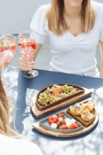 Sharing serveerplank uit acacia met magneten - Afbeelding 6