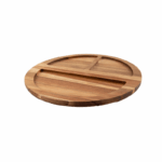 Sharing serveerplank uit acacia met magneten - Afbeelding 3