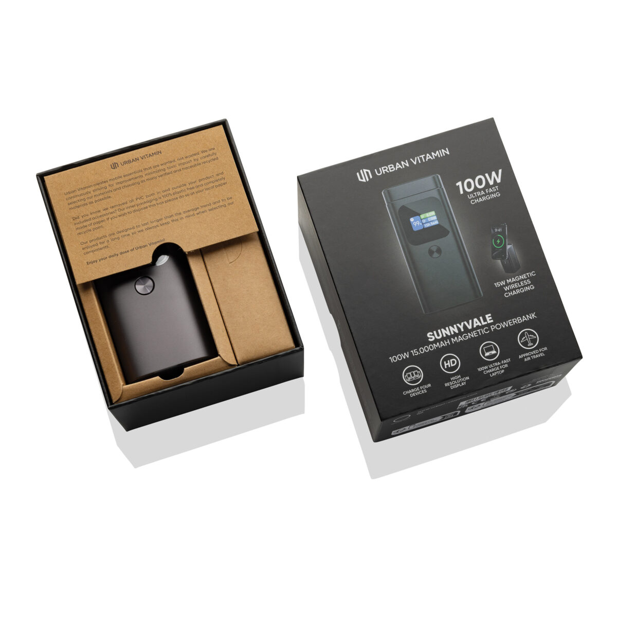 Urban Vitamin 100W 15.000 mAh powerbank - Afbeelding 4