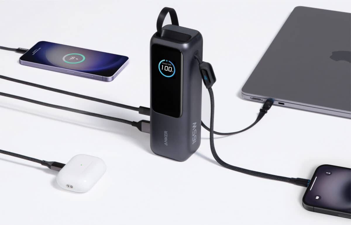 Anker Powerbank 25.000 mAh 165W met ingebouwde kabel - Afbeelding 3