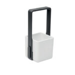 Binnentuin met 4 LED kweeklampen