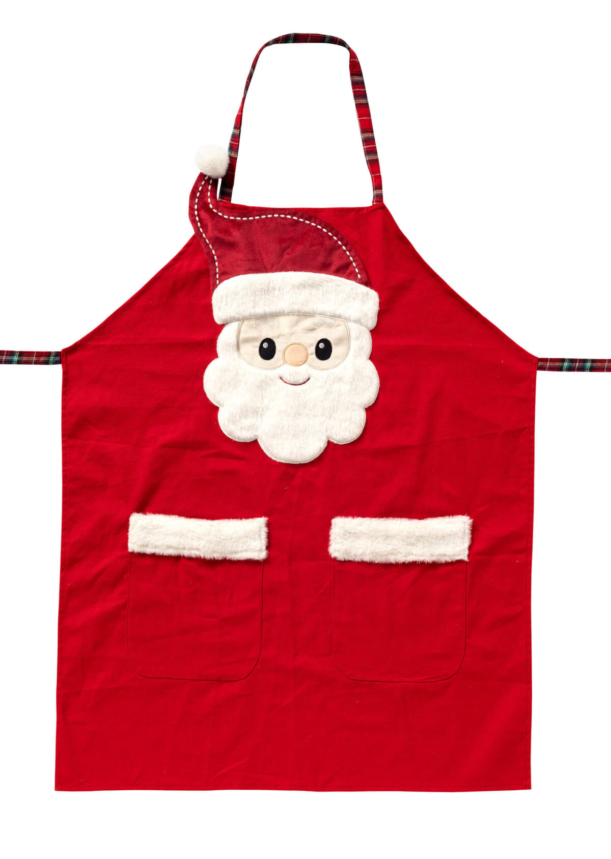 Kerstschort Santa Chef - Afbeelding 1