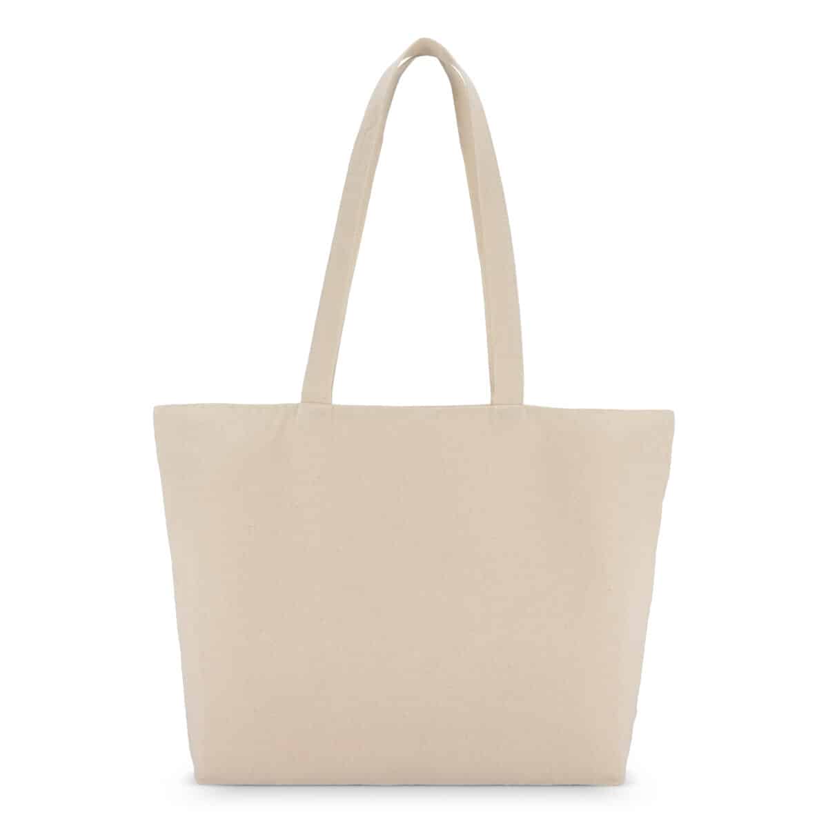 Tote Bag katoen met rits - Afbeelding 3