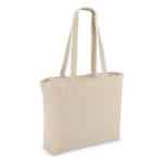 Tote Bag katoen met rits - Afbeelding 4