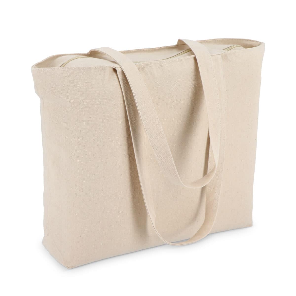 Tote Bag katoen met rits - Afbeelding 5