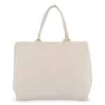 Trendy Tote Bag katoen met rits - Afbeelding 3
