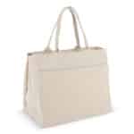 Trendy Tote Bag katoen met rits - Afbeelding 7