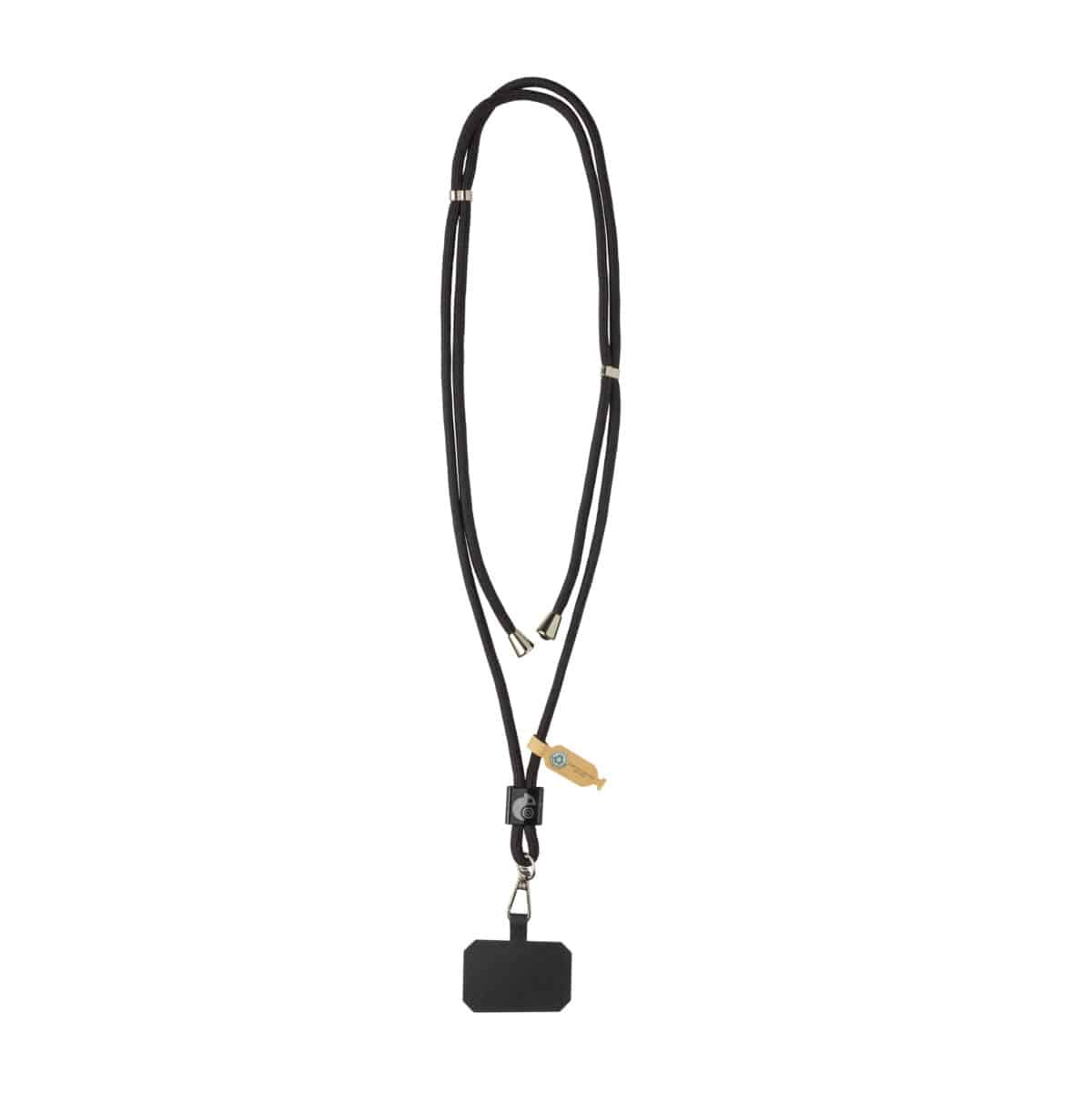 Verstelbare RPET telefoon lanyard - Afbeelding 1