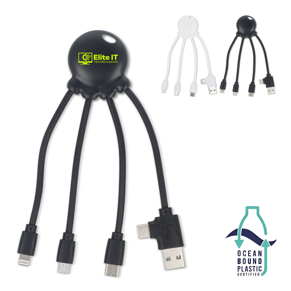 Xoopar Oplaadkabel Ocean Bound Plastic - Afbeelding 1