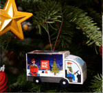 3D gevouwen kerstornament - Afbeelding 3