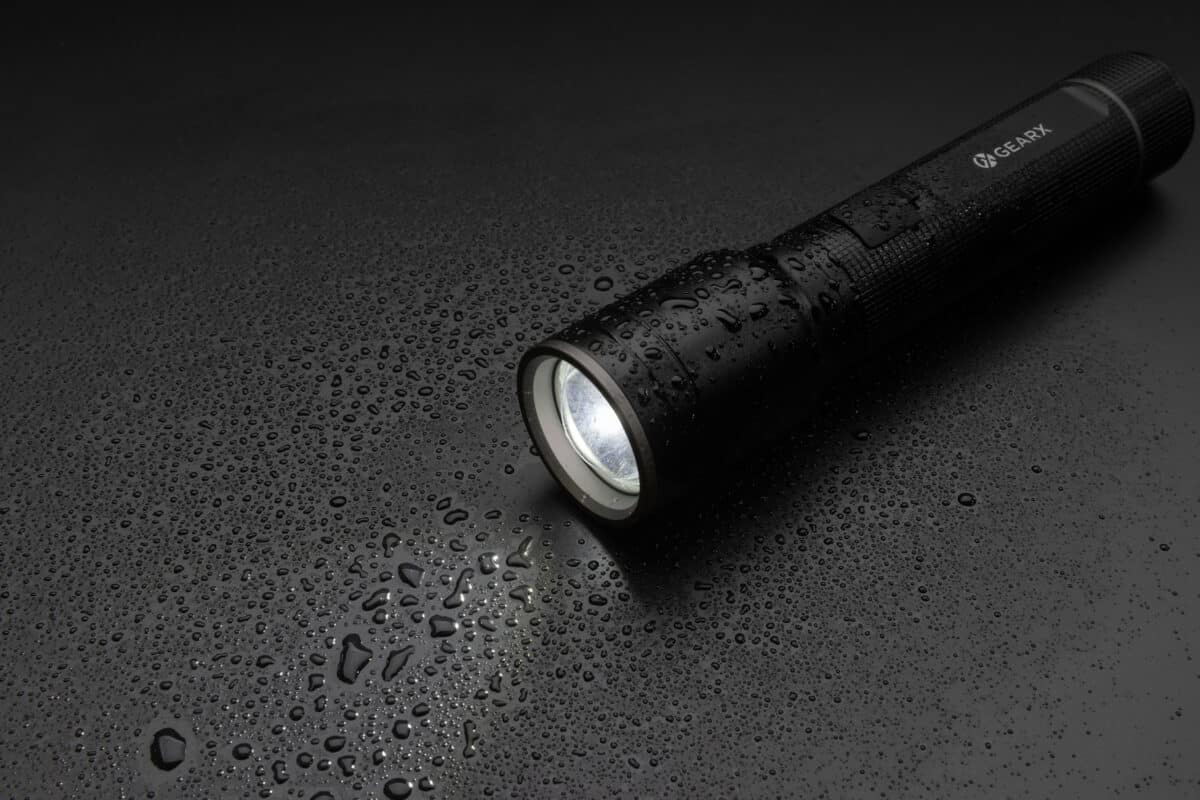 RCS gerecycled heavy duty USB-oplaadbare zaklamp - Afbeelding 3