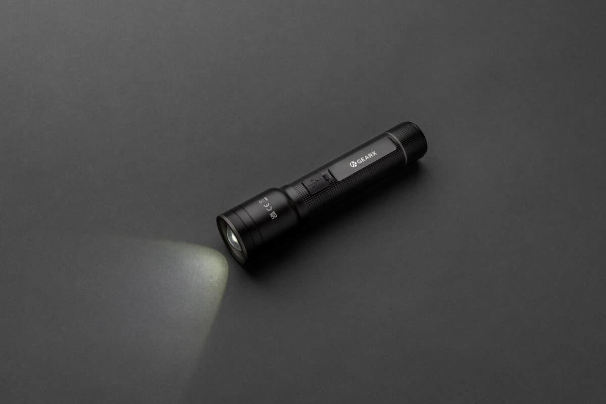 RCS gerecycled heavy duty USB-oplaadbare zaklamp - Afbeelding 2
