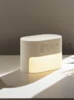 LumaRise RCS gerecycled plastic wekker met witte ruis - Afbeelding 3