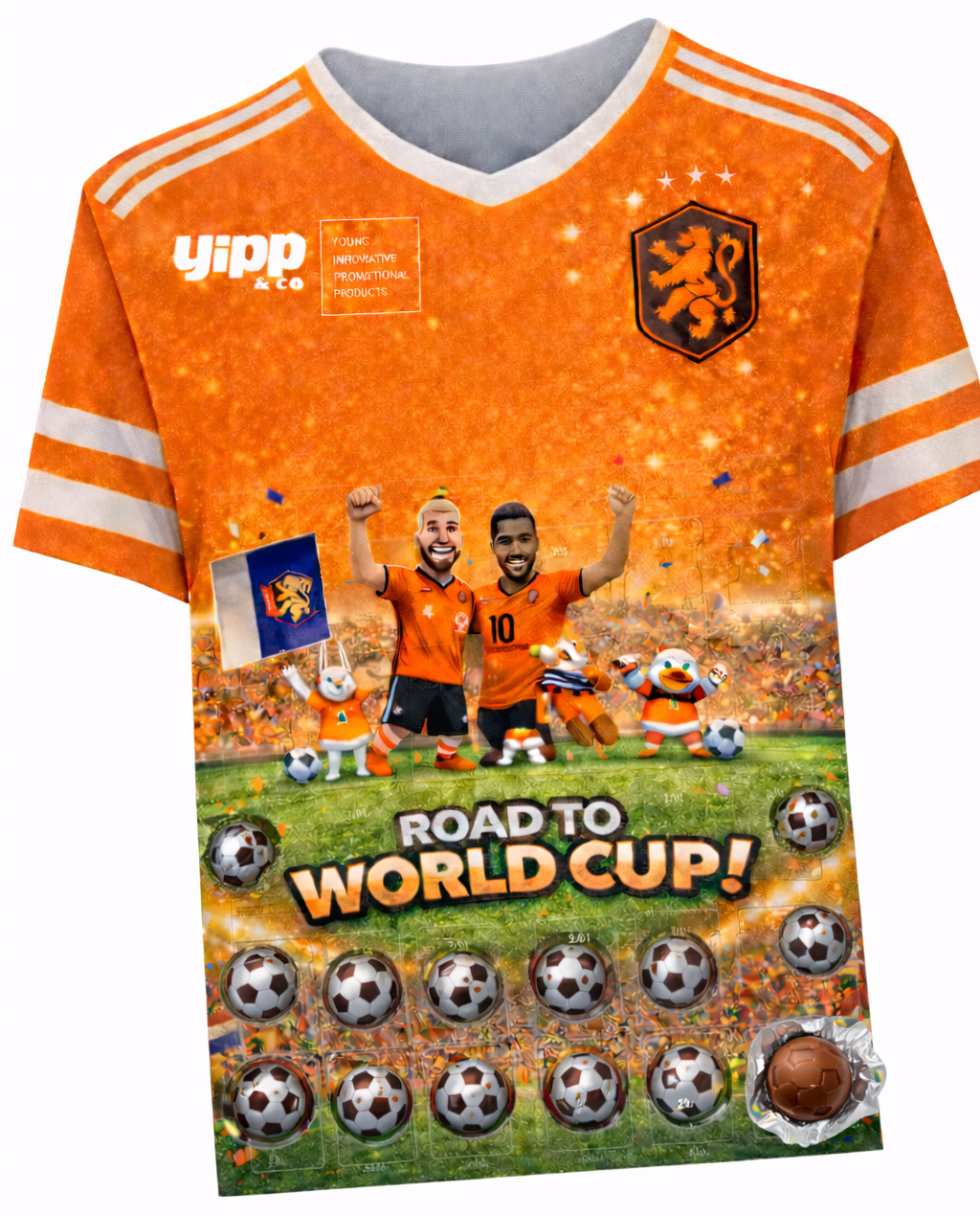 Adventskalender WK voetbal - Yipp & Co Aftelkalender WK Voetbal - Afbeelding 1