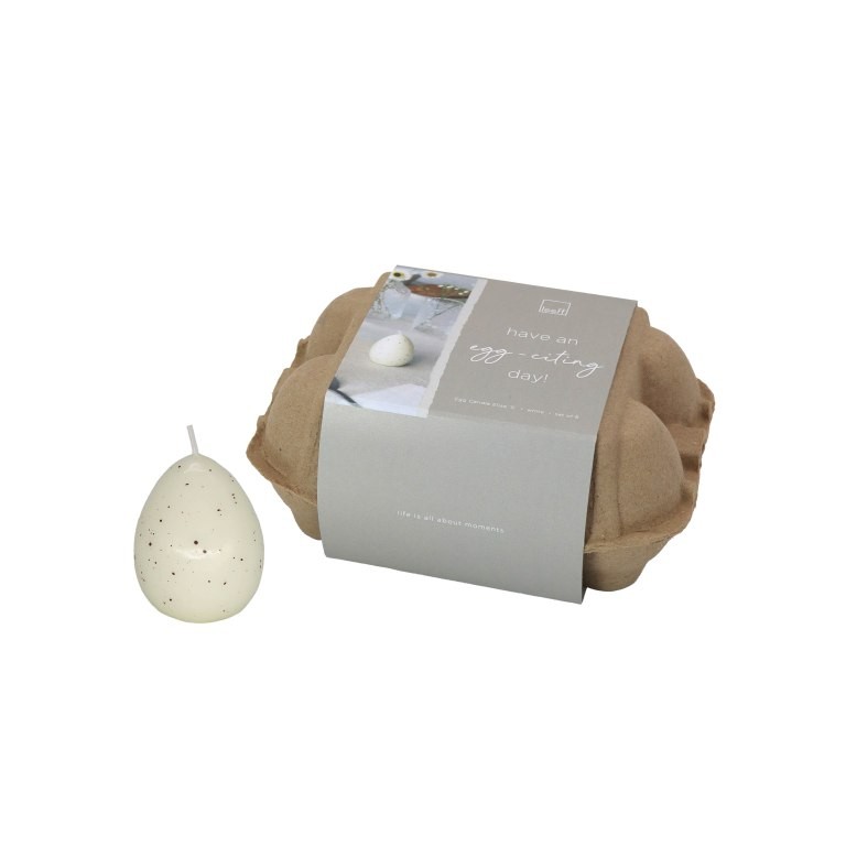 Egg candle - Yipp&Co Kaars EGG - Image 1