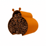 Bijen- en insectenhotel uit bamboevezel - Afbeelding 3