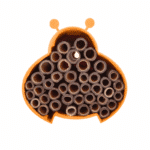 Bijen- en insectenhotel uit bamboevezel