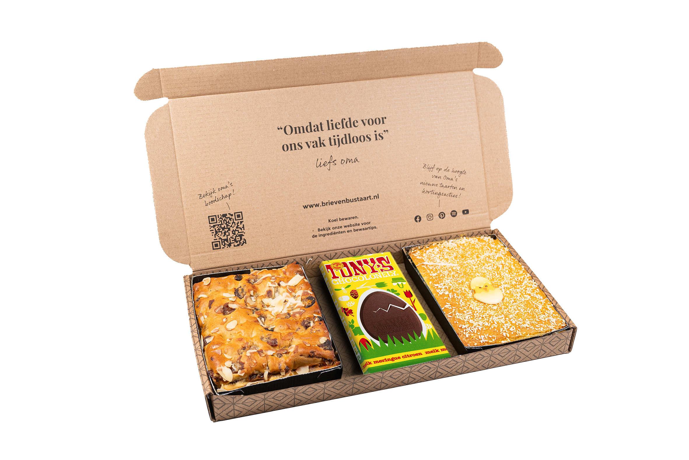 Brievenbus Paaspakket Tony's - Yipp&Co (1) Oma's Brievenbus Paaspakket - Afbeelding 1