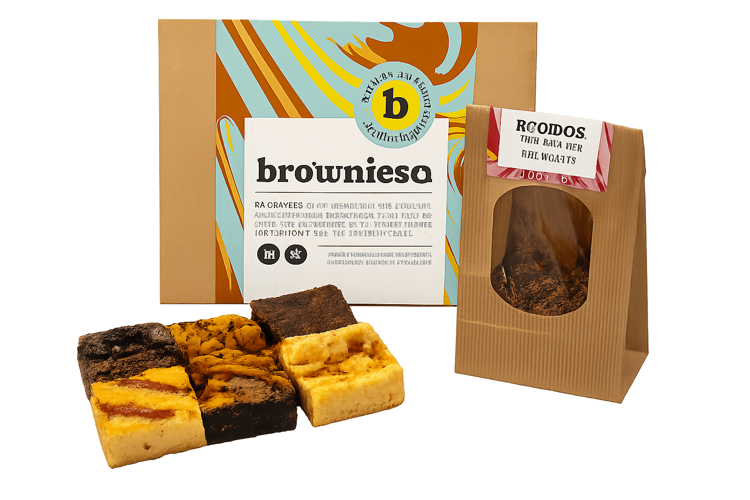 Brownies Thee Box - Yipp&Co Brownies Thee box - Image 1