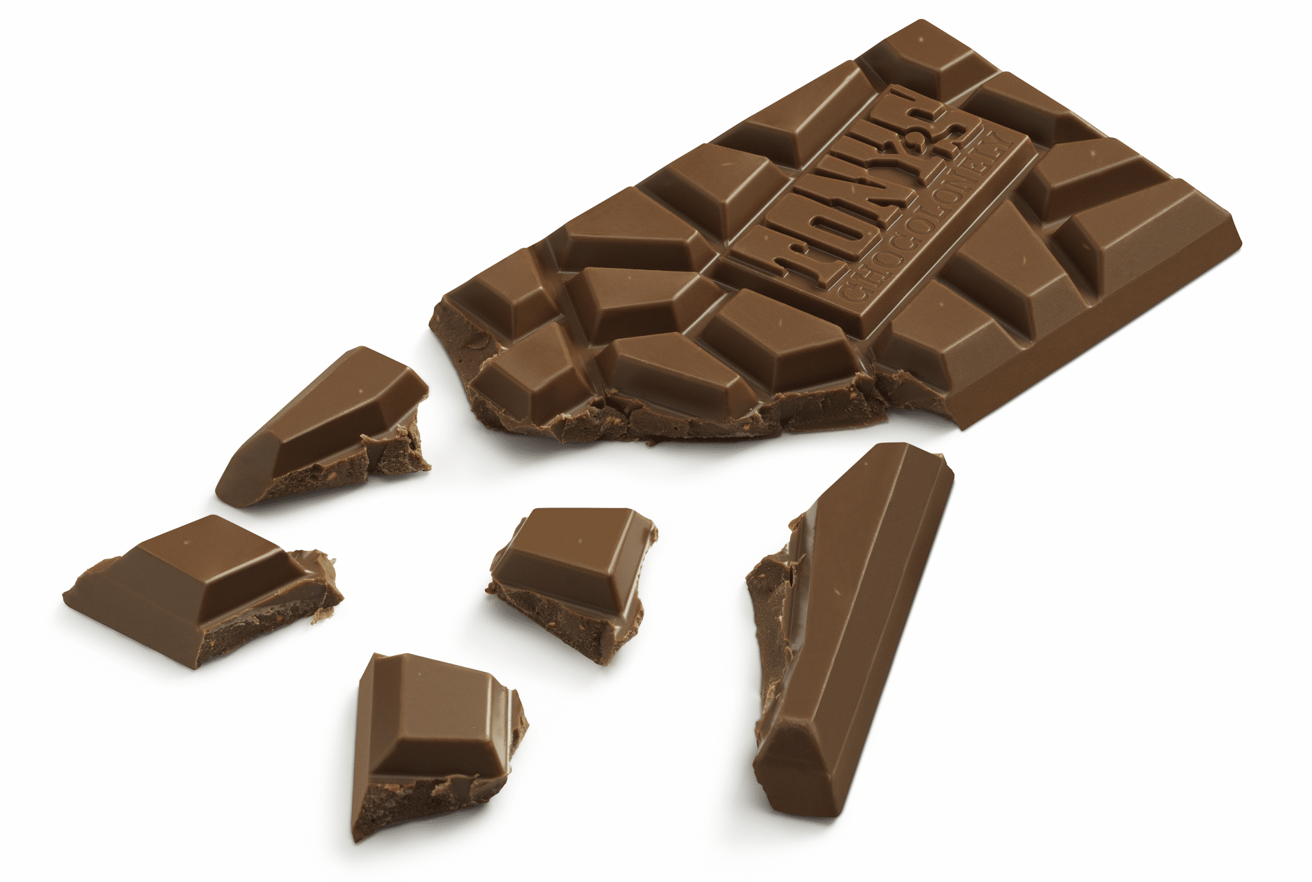 Tony's Chocolonely chocoladetablet 90 grams nieuw - Yipp & Co Tony's Chocolonely reep 90 gram - Afbeelding 1