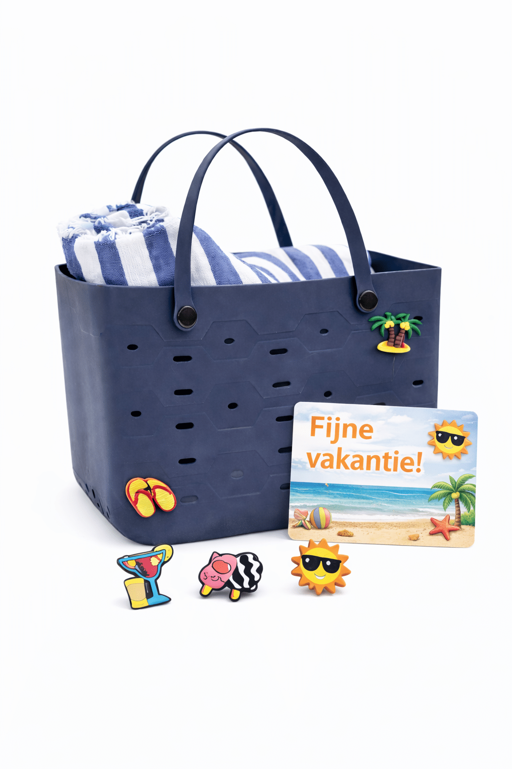 Zomerpakket Eva shopper tas - origineel zomergeschenk - Yipp & Co Zomerpakket EVA Shopper tas - Afbeelding 1