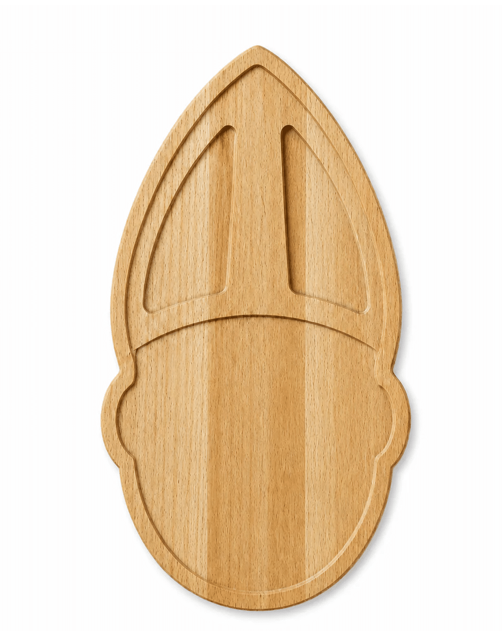 Borrelplank Sinterklaas - origineel relatiegeschenk 2026 - YIPP&CO Sinterklaas borrelplank - Afbeelding 1