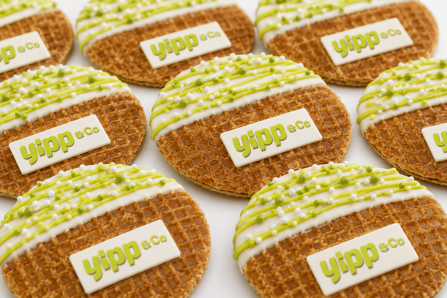 Gepersonaliseerde stroopwafel 1- YIPP&CO Gepersonaliseerde Stroopwafels - Afbeelding 1