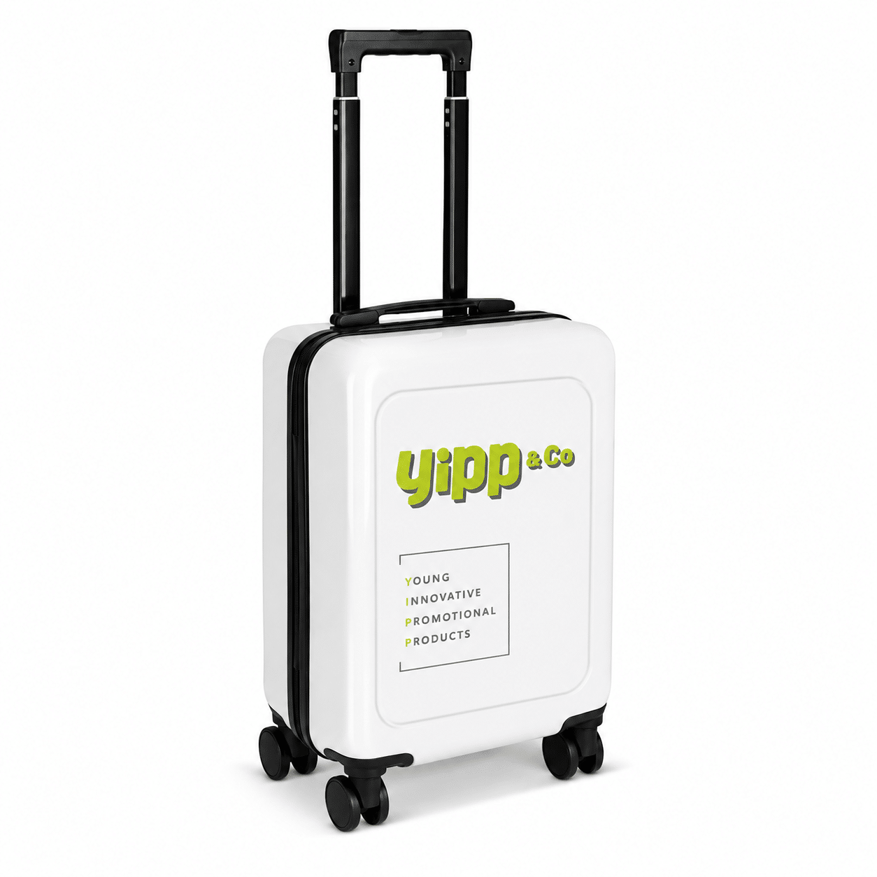 Cabin Trolley 18 inch - origineel kerstgeschenk 2026 - YIPP&CO Handbagage Trolley met digitale print voorzijde - Afbeelding 1