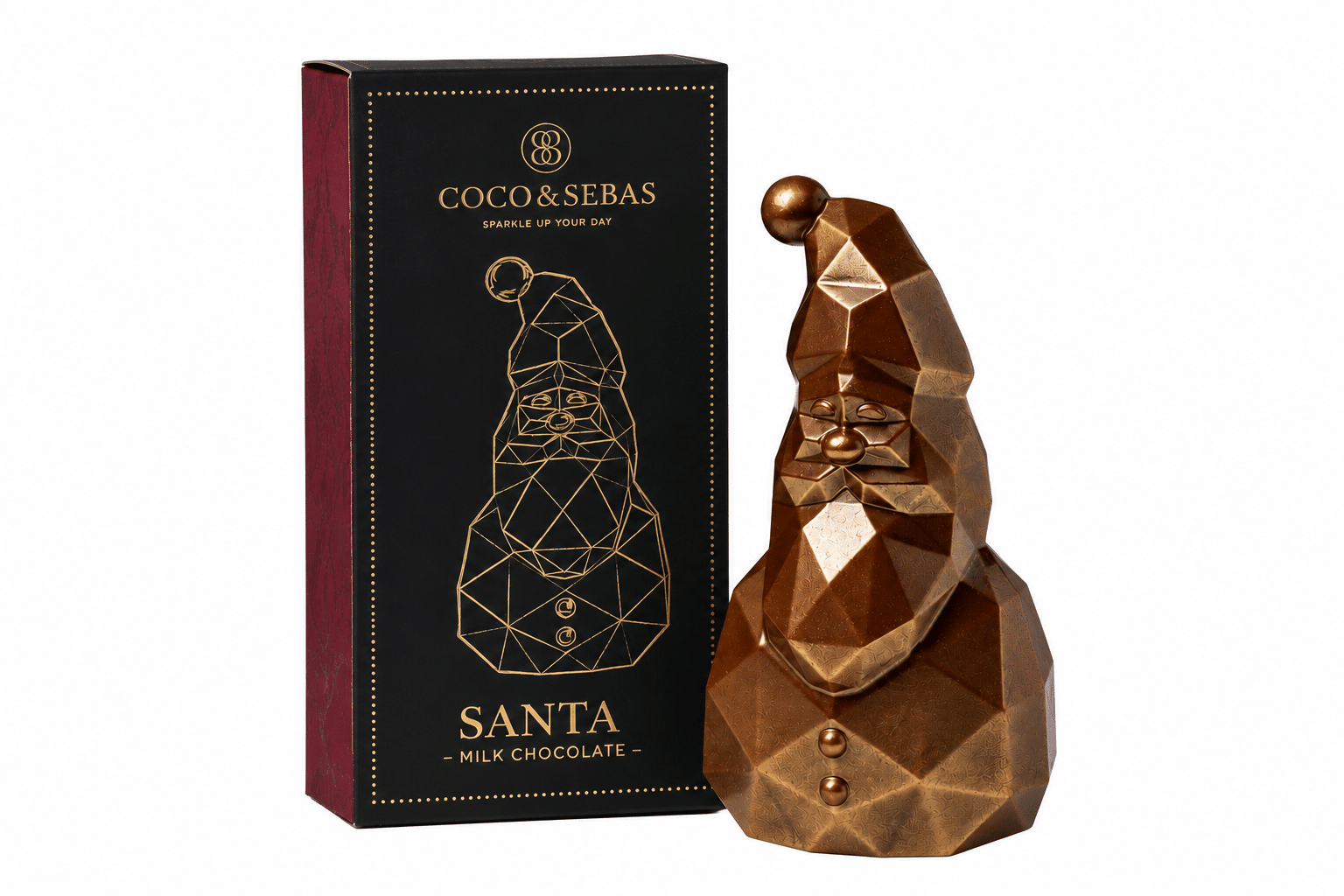 Coco Sebas kerstman - YIPP&CO Coco & Sebas Kerstman - Afbeelding 1