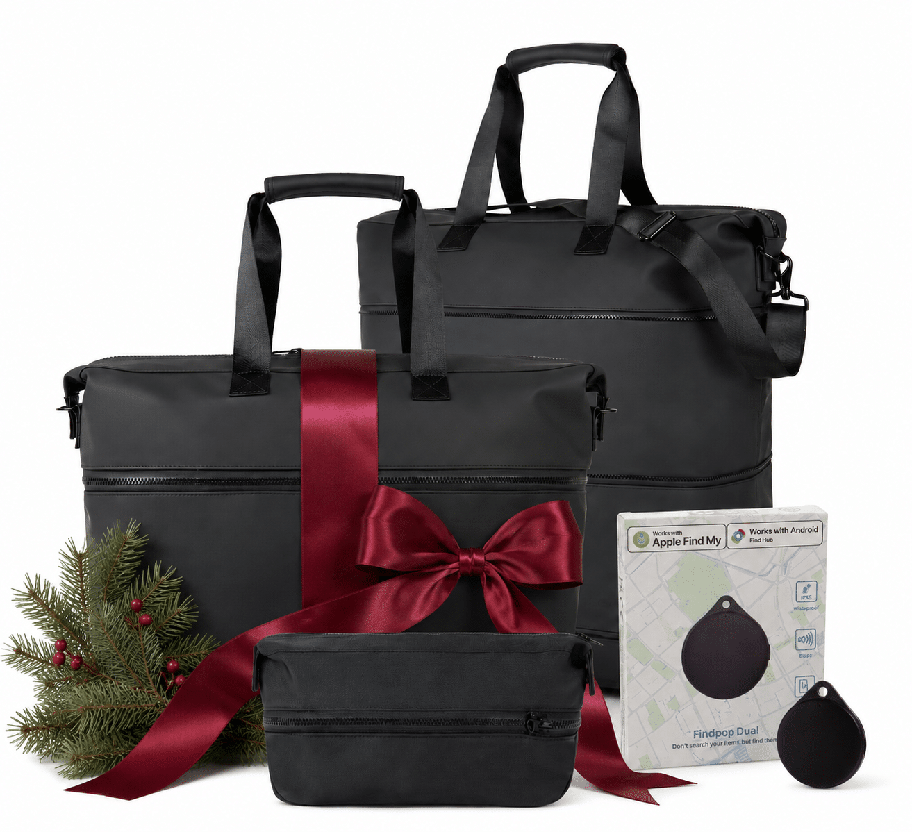 Kerstpakket - Smart Travel Set - origineel kerstpakket 2026 - Yipp & Co Kerstpakket Smart Travel Set - Afbeelding 1