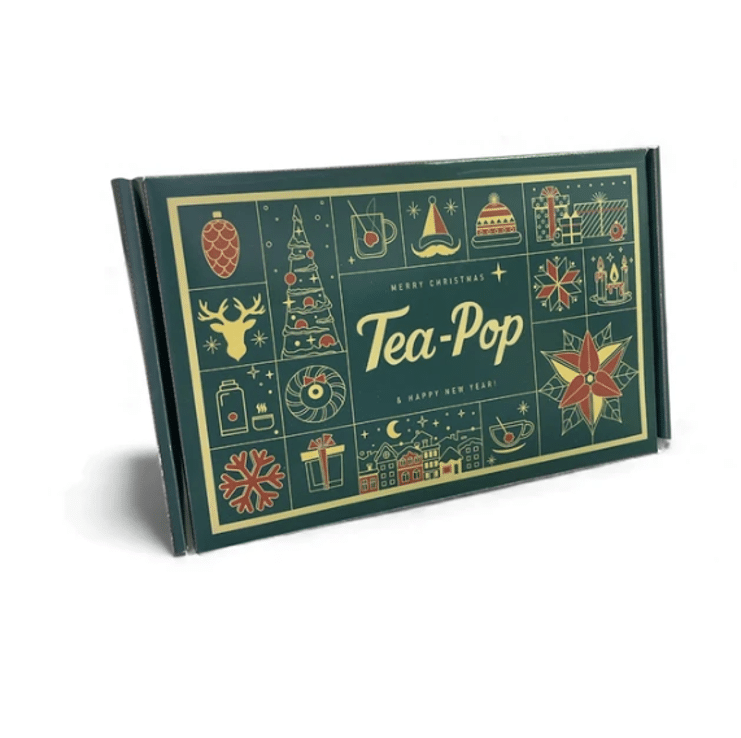 Tea-pop 18-delige Kerstgeschenkset - Yipp & Co Tea-pop giftset Kerst 18-dlg - Afbeelding 1