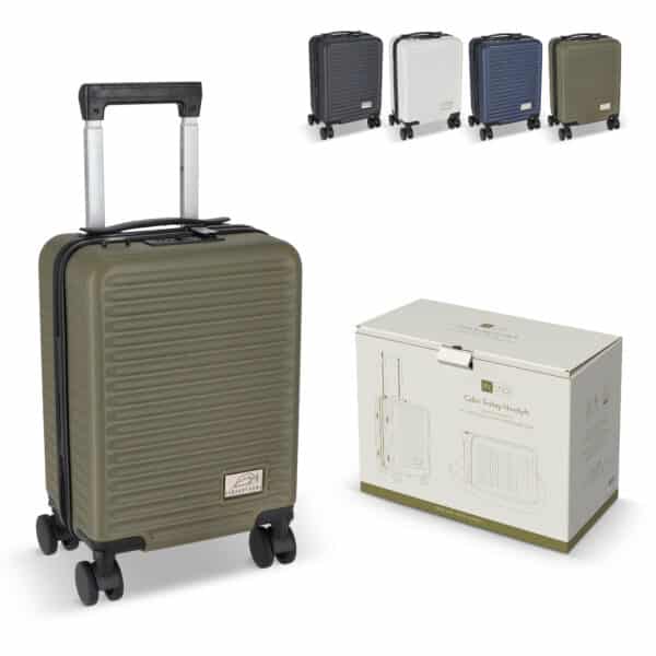 Underseat trolley met afneembare wieltjes en verstelbare schouderriem - Yipp & Co