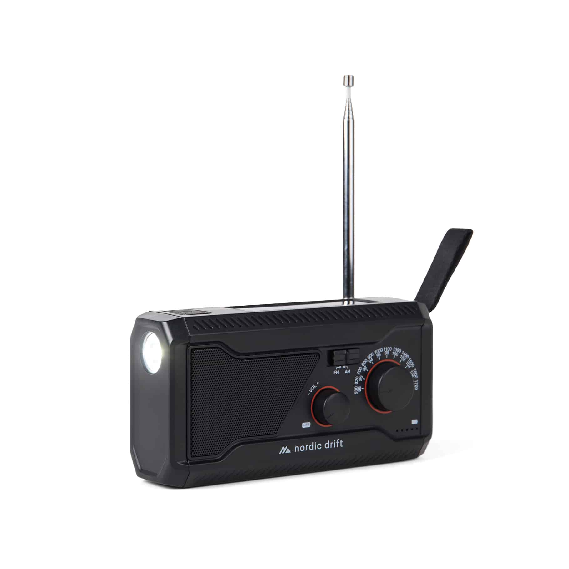 Multifunctionele noodradio met powerbank 4000mAh - origineel kerstgeschenk 2026 - Yipp & Co Multifunctionele outdoor radio 4000 mAh - Afbeelding 1