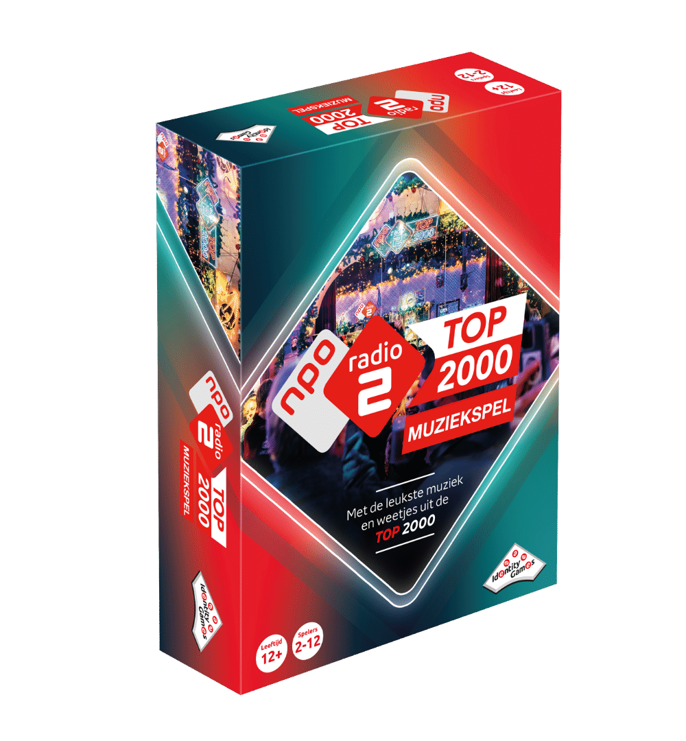 Top2000 Muziekspel - origineel kerstgeschenk - YIPP&CO Top 2000 - Het iconische muziekspel - Afbeelding 1