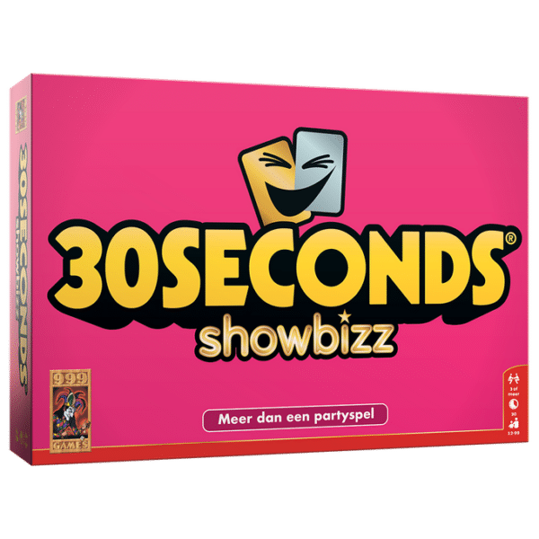 30 Seconds Showbizz partyspel als origineel relatiegeschenk en kerstgeschenk