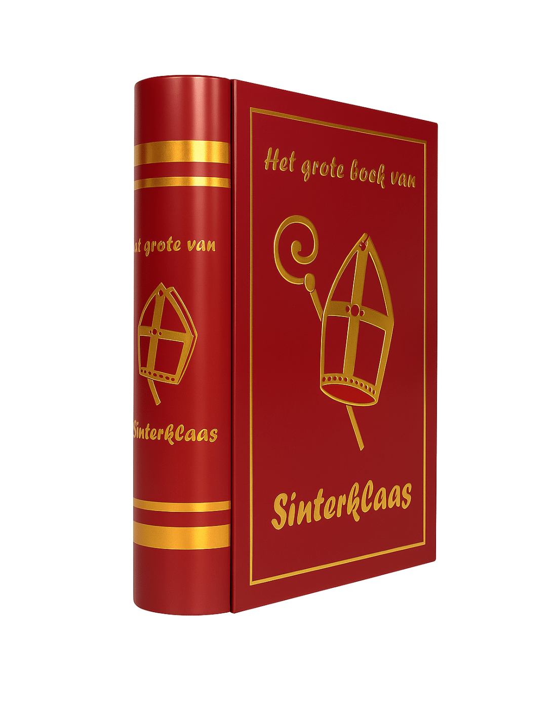 Het grote boek van Sinterklaas als bewaarblik - Yipp & Co Het Grote Boek van Sinterklaas – gevuld bewaarblik - Afbeelding 1