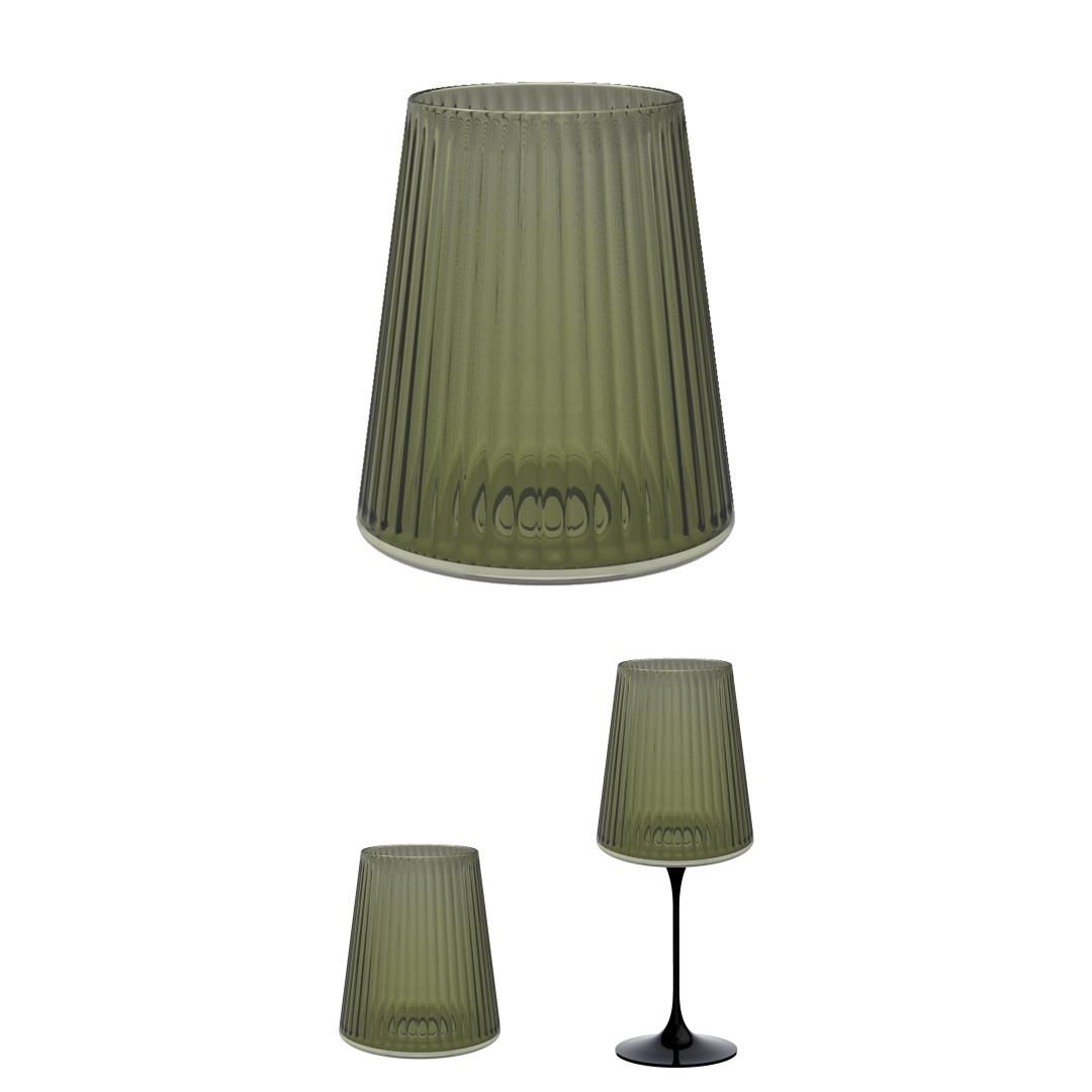Splitglass Easy - Yipp&Co Onbreekbare glazen met aluminium steel - Afbeelding 1