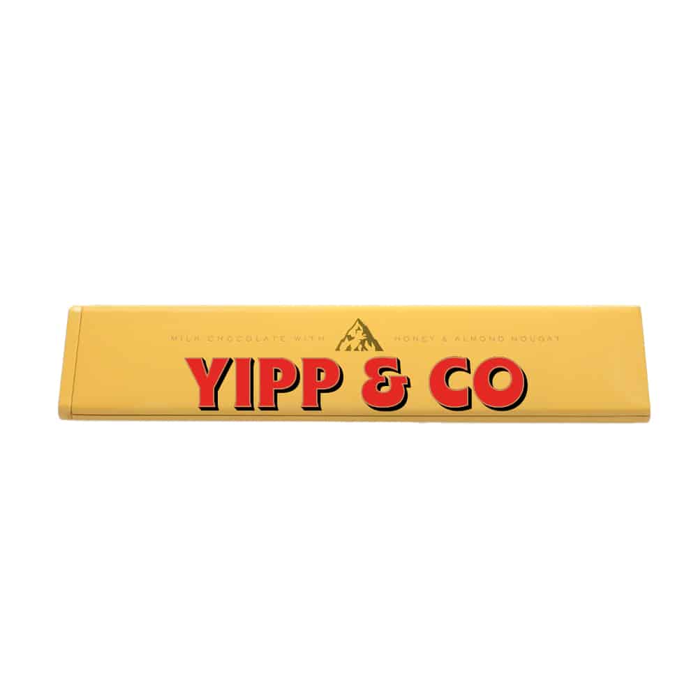 Toblerone Yipp en Co Toblerone Chocolade met eigen bedrukking - Image 1