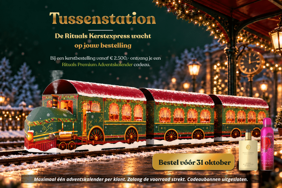 Rituals Adventskalender cadeau bij kerstbestelling Yipp & Co